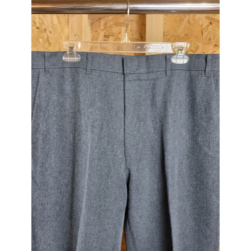 Action Slacks by Levi Strauss & Co. Men's 38x30 Dark Heather Gray Dress Pants